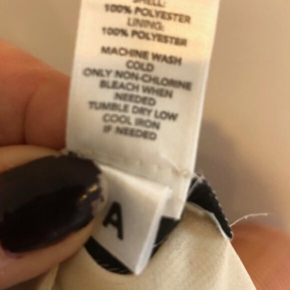 AT LOFT silky sheer sleeveless summer dress, size 2P - Picture 3 of 16